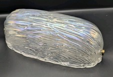 TONI ZUCCHERI Per VENINI Lampada A Plafoniera Anni 50 Della Serie Corteccia