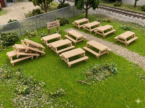 Tavoli da picnic scala - 12,