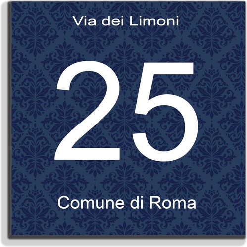 Numero civico moderno - numero,