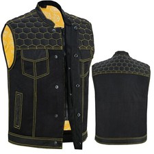 Gilet Moto ADM SOA Denim Mesh