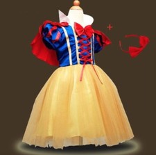 Vestito bambina Biancaneve