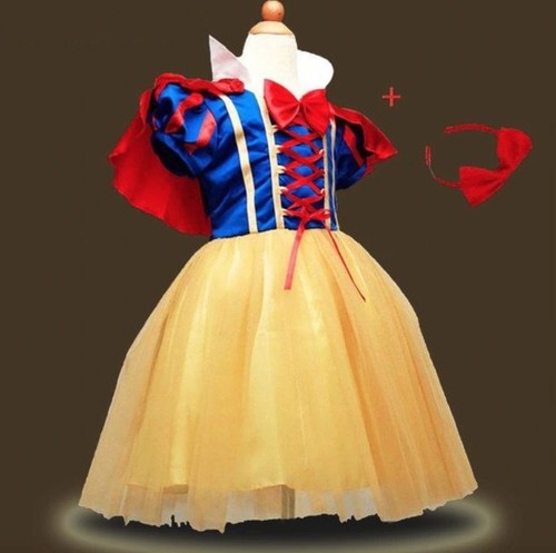 Vestito bambina biancaneve - vestito,