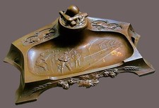 Inchiostro rame antico motivi