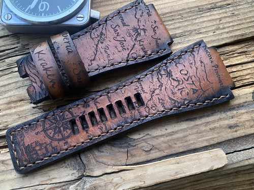 Cinturino orologio 24mm fatto