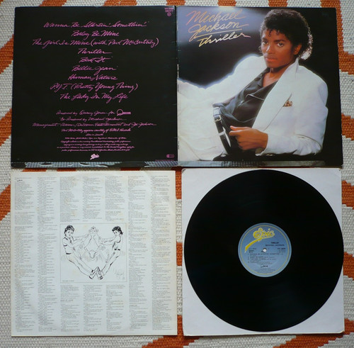Michael jackson thriller - thriller, vinyl