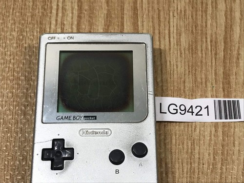 Gameboy pocket silver console - silver,