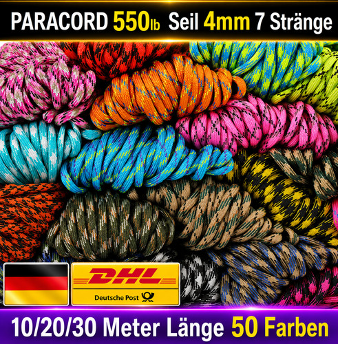 Corde paracord 550 - 550, 4