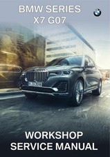 BMW X7 (G07) xDrive30d - MANUALE servizio officina FABBRICA