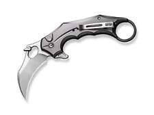 Coltello tascabile CIVIVI Incisor II Aluminium Grey Karambit EDC Nitro-V - 01WE1025
