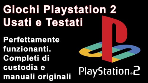 Lotto giochi ps2 originali con - ps2,
