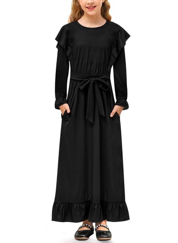 Vestito maxi ragazza manica - vestito,