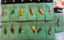 SPOON TROUT AREA 3 GR CUCCHIAINI ONDULANTI  SPINNING TROTA LAGO