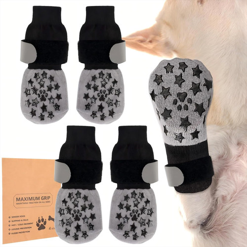 Calzini antiscivolo per cani - calzini,