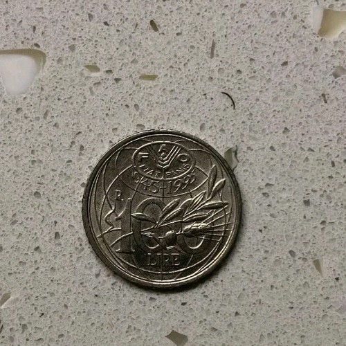 Moneta 100 lire - moneta,