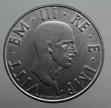 2 LIRE IMPERO 1942 RARA  PERIZIA SPL