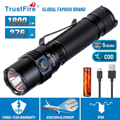 Trustfire t11r 1800lm torcia - t11r,