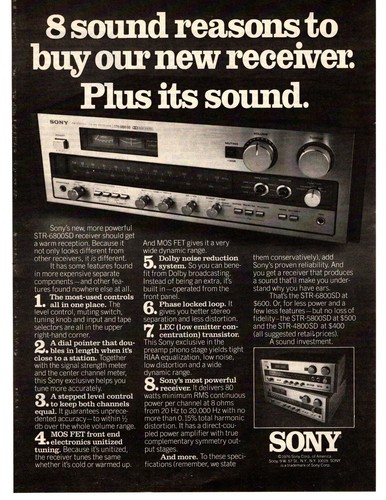Sony str 6800sd 1976 - sony,