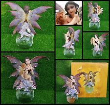 Les Alpes 042 192 - Fata Fairy Land "Fata con Bambino Sopra Sfera" ORIGINALE