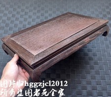 Espositore in legno di wengé naturale tavolo porta libri mensola porta bonsai arredamento casa