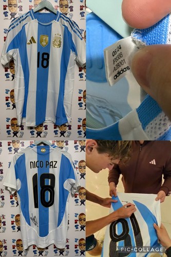 Maglia argentina nico paz - argentina,