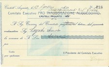 Castell'Arquato 1920