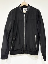 Bomber uomo Zara nero colletto