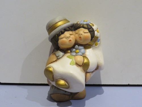 Vecchia statuina thun coppia - vecchia,