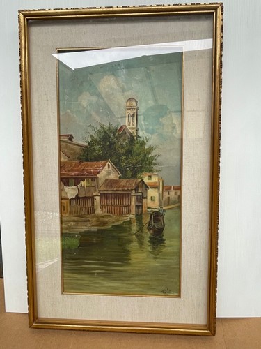 Quadro con cornice puttino - quadro,