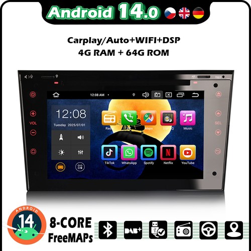 64gb android 14 autoradio - 7",
