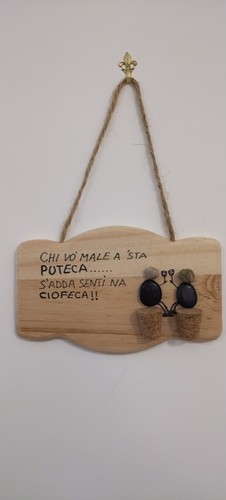 Quadretto divertente legno - quadretto, e