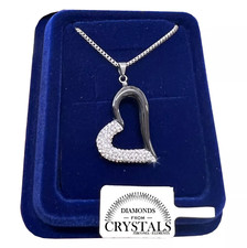 Collana cuore nero grande - collana,