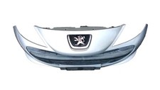 PARAURTI ANTERIORE ORIGINALE COMPLETO PEUGEOT 206 PLUS 2008 AL 2013 ARGENTO