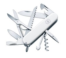 COLTELLINO VICTORINOX HUNTSMAN WHITE BIANCO 91MM 15 FUNZ SWISS ARMY KNIFE ► NEWS