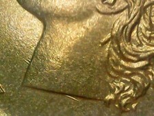 20 LIRE 1977 CON LINEA DA DANNEGGIAMENTO DEL CONIO AL DRITTO [K611]