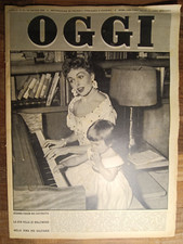 Anni 50/60 Rivista Oggi con