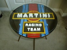 Martini Racing Team Side Table.