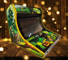 BARTOP ARCADE HALLOWEEN 2 PLAYER PC i5 MONITOR 22" MADE IN ITALY 