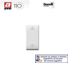 INTERRUTTORE 1P 20AX ILLUMINABILE AVE SERIE DOMUS 441001/20A.
