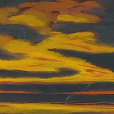 GREE FLASH ON THE SEA by Leon Spilliaert