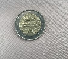 Moneta rara da 2 euro Slovensko 2009 Errore Di Conio “Slovenka” laterale