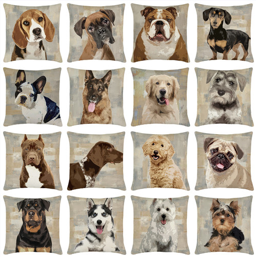 Federa cuscino cane bulldog - federa,