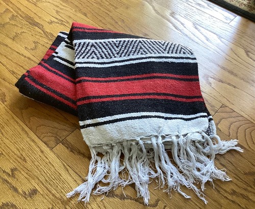 Coperta falsa messicana rossa - falsa,