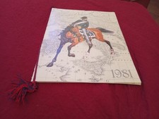 CALENDARIO ARMA DEI CARABINIERI 1981