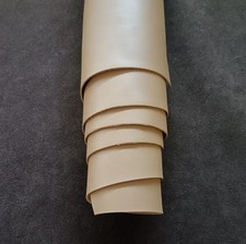 VERA PELLE MEZZO VITELLO LISCIO SCAMPOLO PELLETTERIA CALZATURA BORSE HOBBY CUOIO