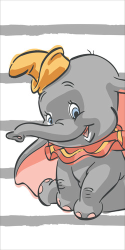 Disney dumbo asciugamano - dumbo,