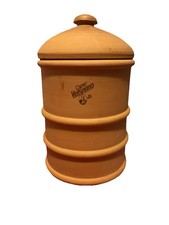 Barattolo Porta caffè VERGNANO Dal 1882 In Terracotta 25x15