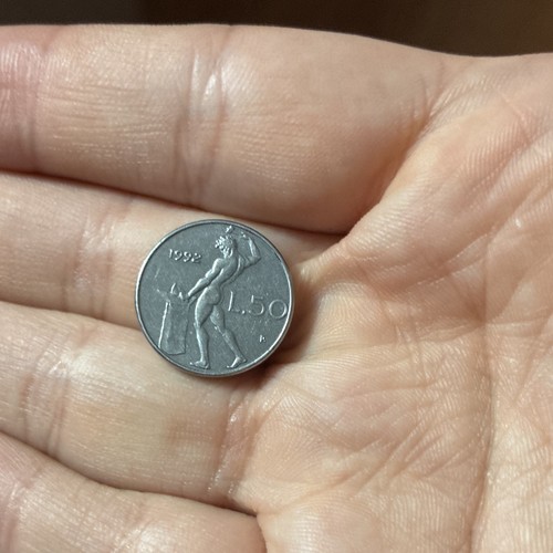 Moneta italia lire 1992 - moneta,