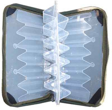 borsa astuccio porta artificiali minnow totanare pesca spinning ondulanti