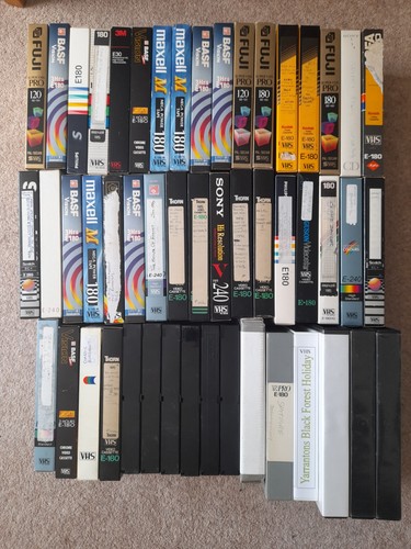 Pacchetto videocassette vhs - pacchetto,