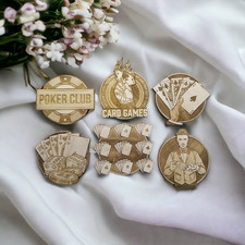 Set Sottobicchieri Poker in